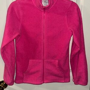The Children’s Place Pink Fleece Jacket Size XL (14) Gently Worn